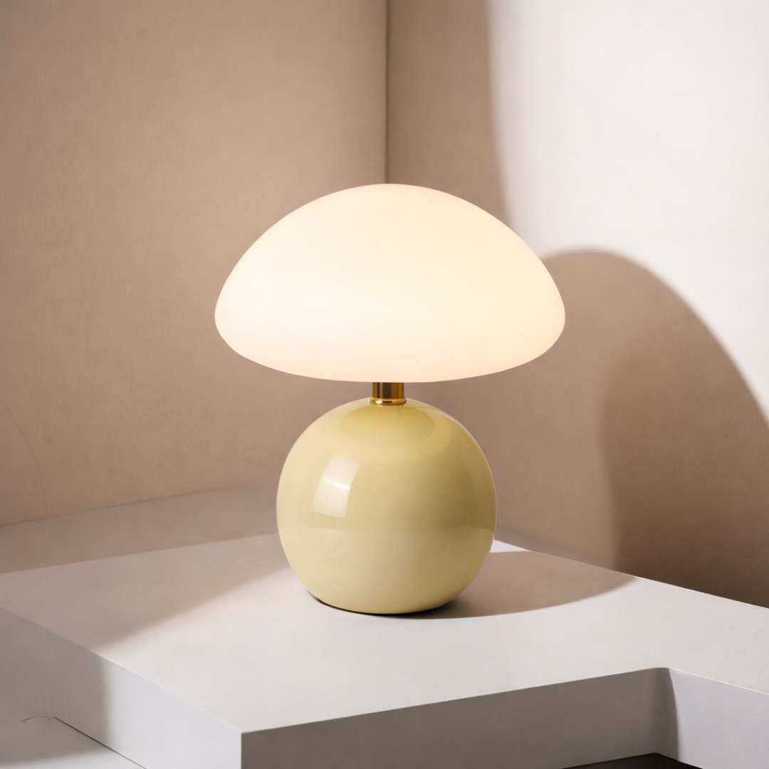 Luminária Abajur de Mesa Cogumelo