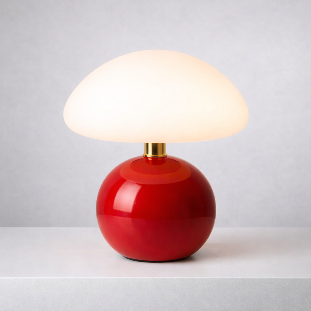 Luminária Abajur de Mesa Cogumelo