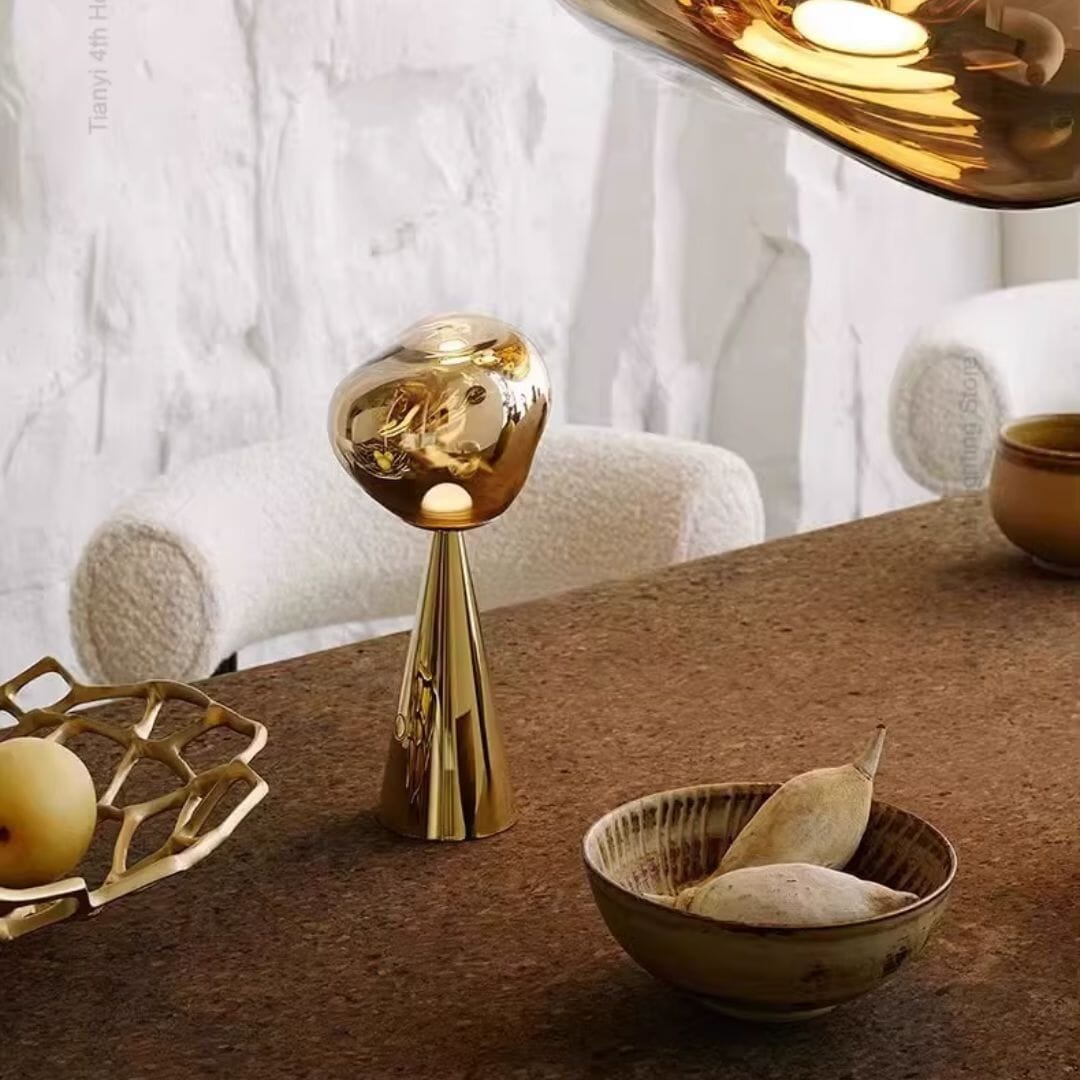 Luminária de Mesa de Luxo Lava Macaron