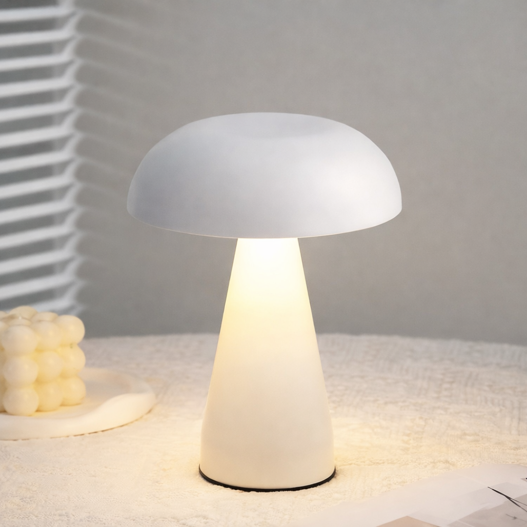 Luminária Touch de Mesa - Candeeiro e Abajur Mushroom
