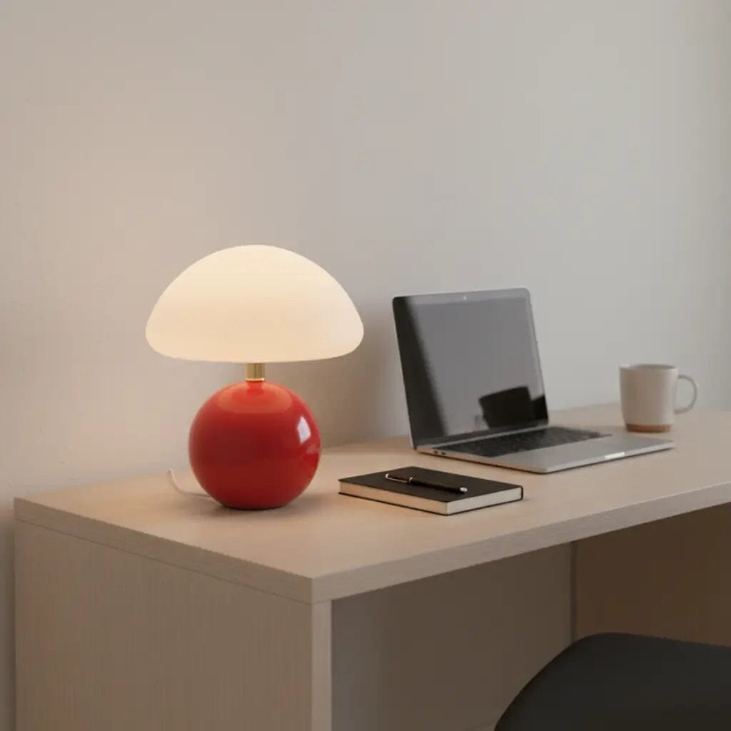 Luminária Abajur de Mesa Cogumelo
