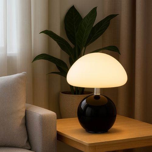 Luminária Abajur de Mesa Cogumelo
