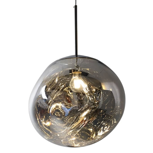 Nordic Macaron Lava Pendant Light – Luxury Oval Statement Lighting